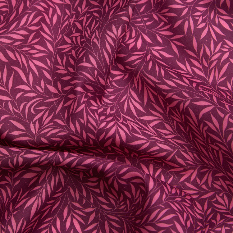Art of Craft Liberty Fabric - One Metre - Willow Wood - Pink
