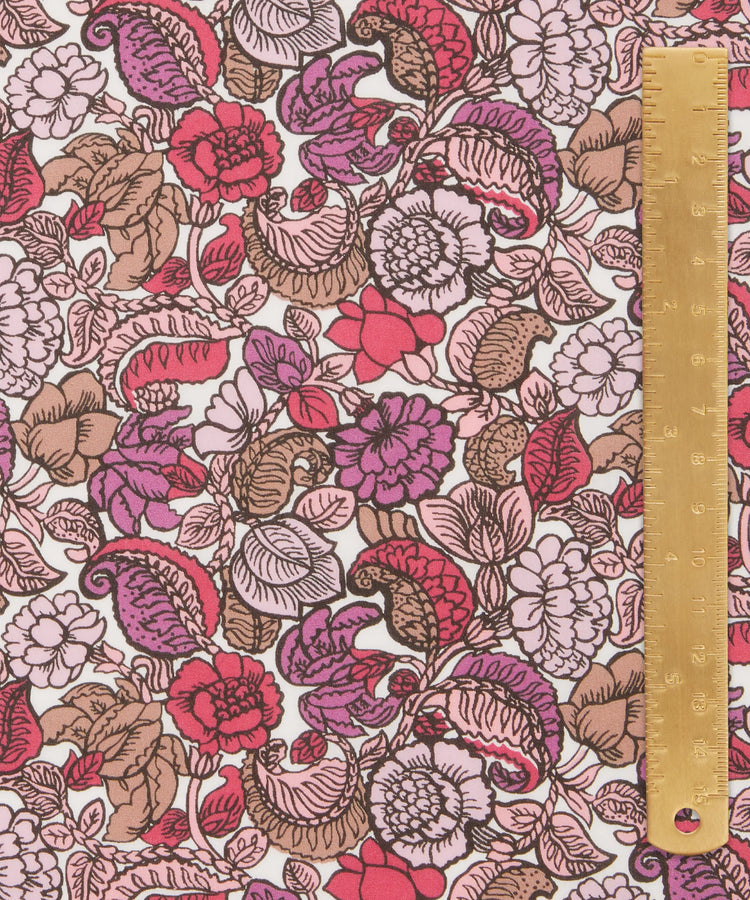 Women in Print Fabric Collection -Kientz Floral Tana Lawn Cotton- One Metre