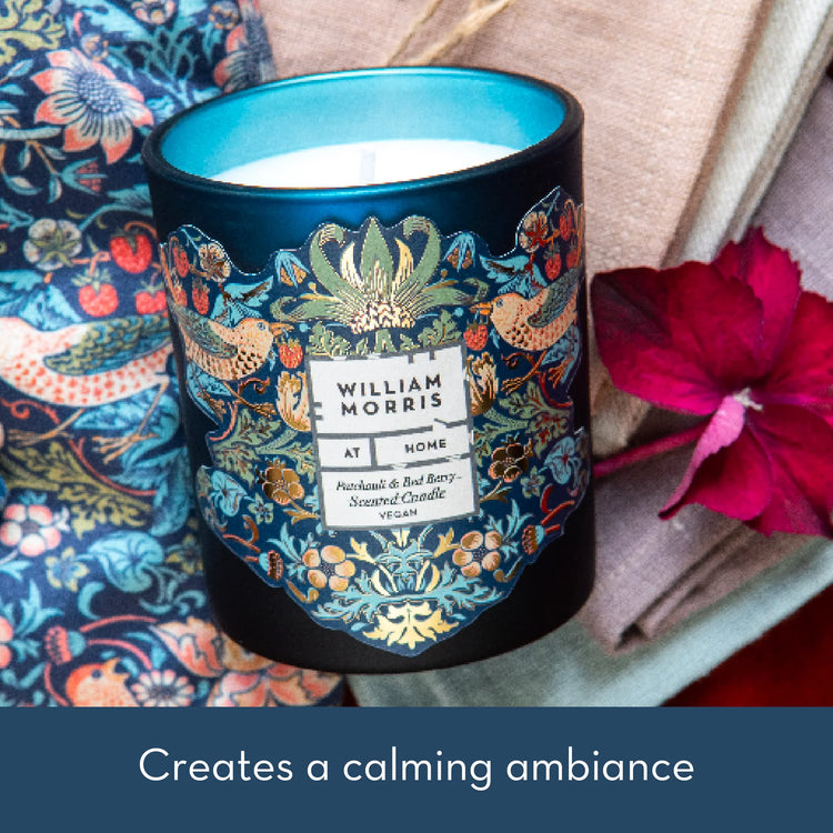 William Morris At Home Strawberry Thief Scented Candle