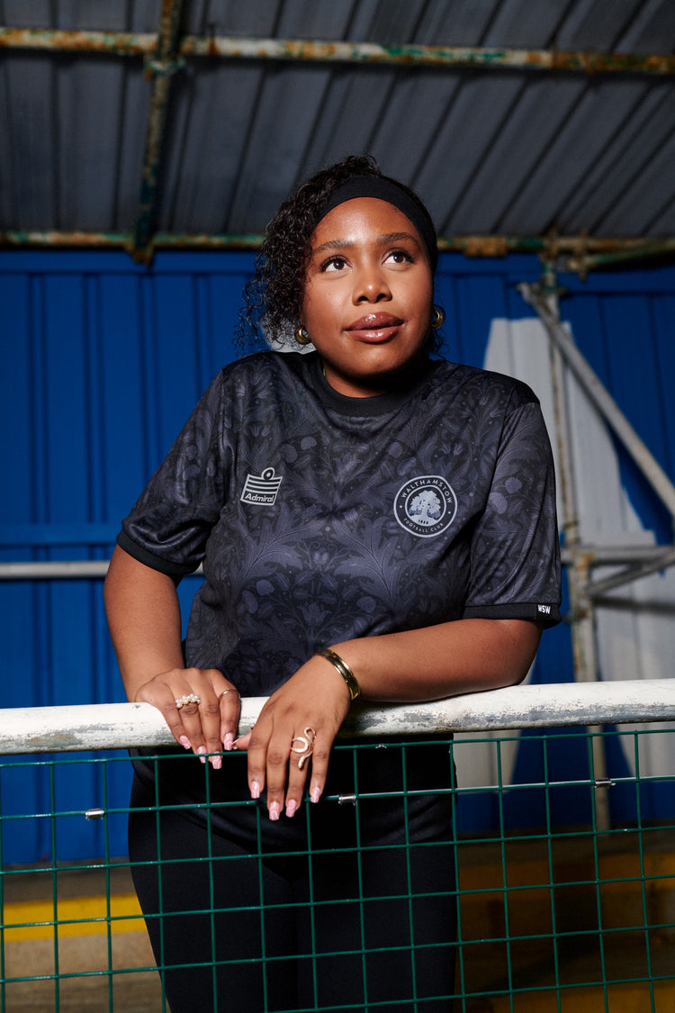 Walthamstow FC Blackout Football Shirt - VERY LIMITED STOCK IN STORE ONLY