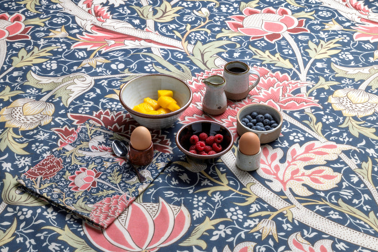 Cray Cotton Tablecloth
