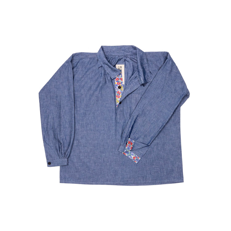 Arts and Crafts Shirt - Sea Grass Detail