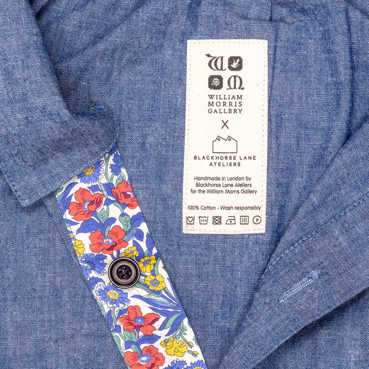 Arts and Crafts Shirt - Sea Grass Detail