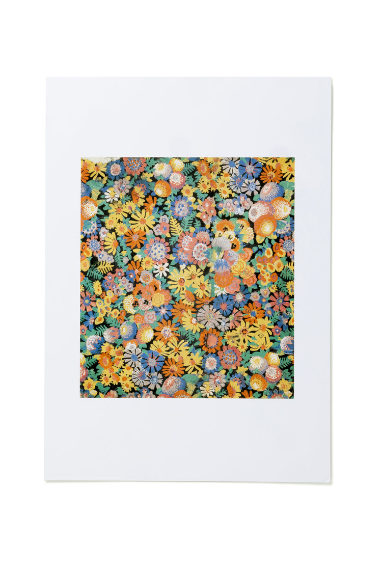 Dense Floral A3 Print by Sarah Campbell
