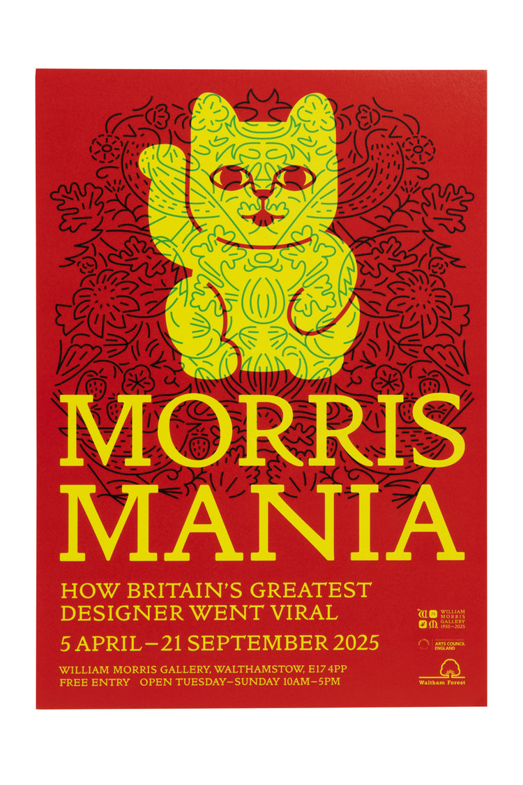 Morris Mania Cat Exhibition Poster