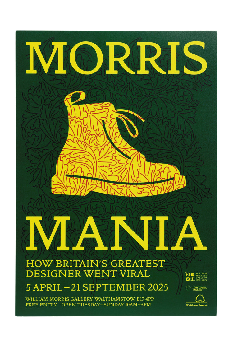 Morris Mania Boot Exhibition Poster