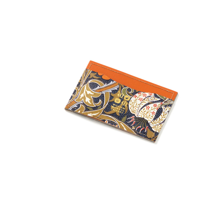 Golden Lily Leather Slim Card Holder