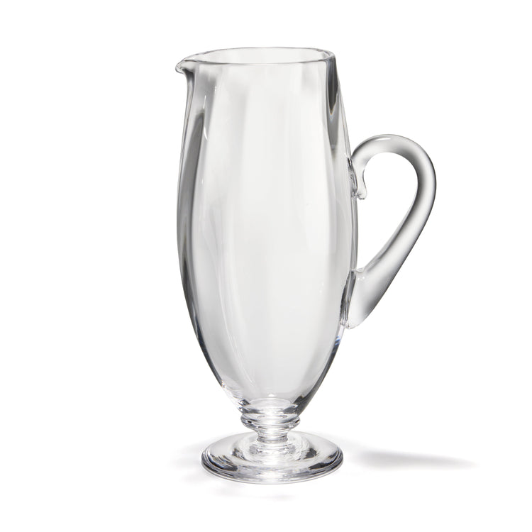 The Whitelands Phillip Webb Footed Glass Pitcher by Stewart Hearn