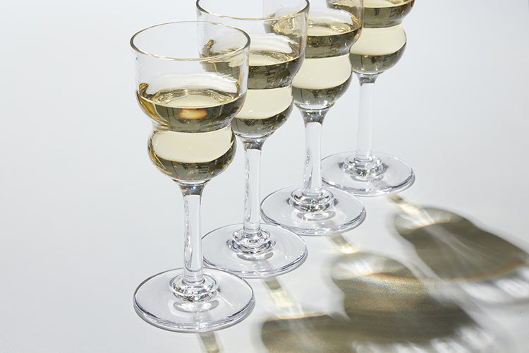 The Clouds Phillip Webb Stemmed Wine Glass by Stewart Hearn
