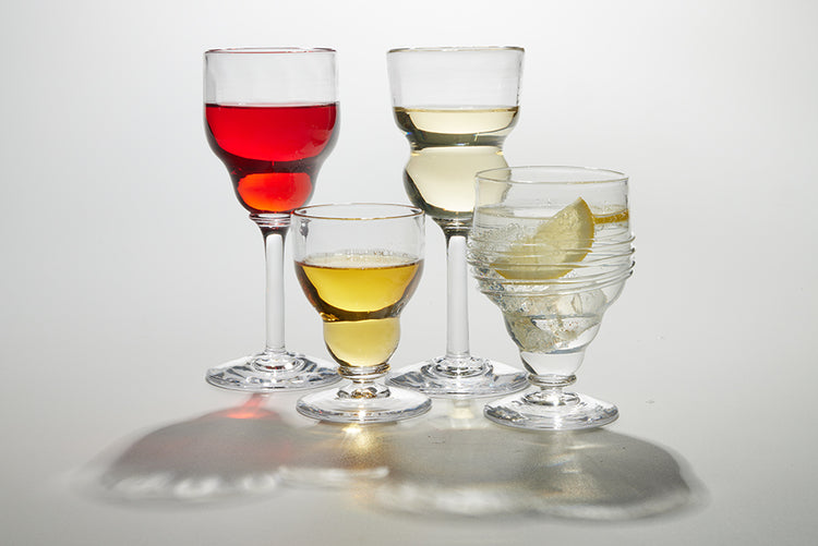 The Clouds Phillip Webb Stemmed Wine Glass by Stewart Hearn
