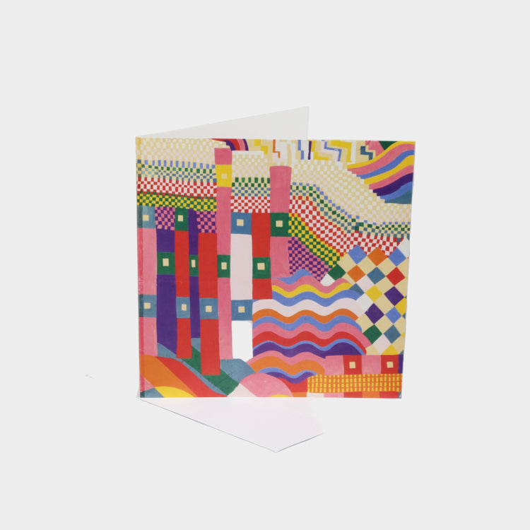 Bauhaus Greeting Card by Sarah Campbell