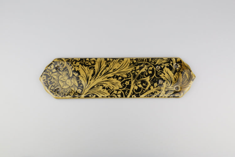 May Morris Arcadia Ceramic Fingerplates by Emma Lacey