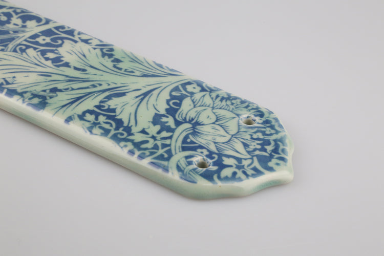 May Morris Arcadia Ceramic Fingerplates by Emma Lacey