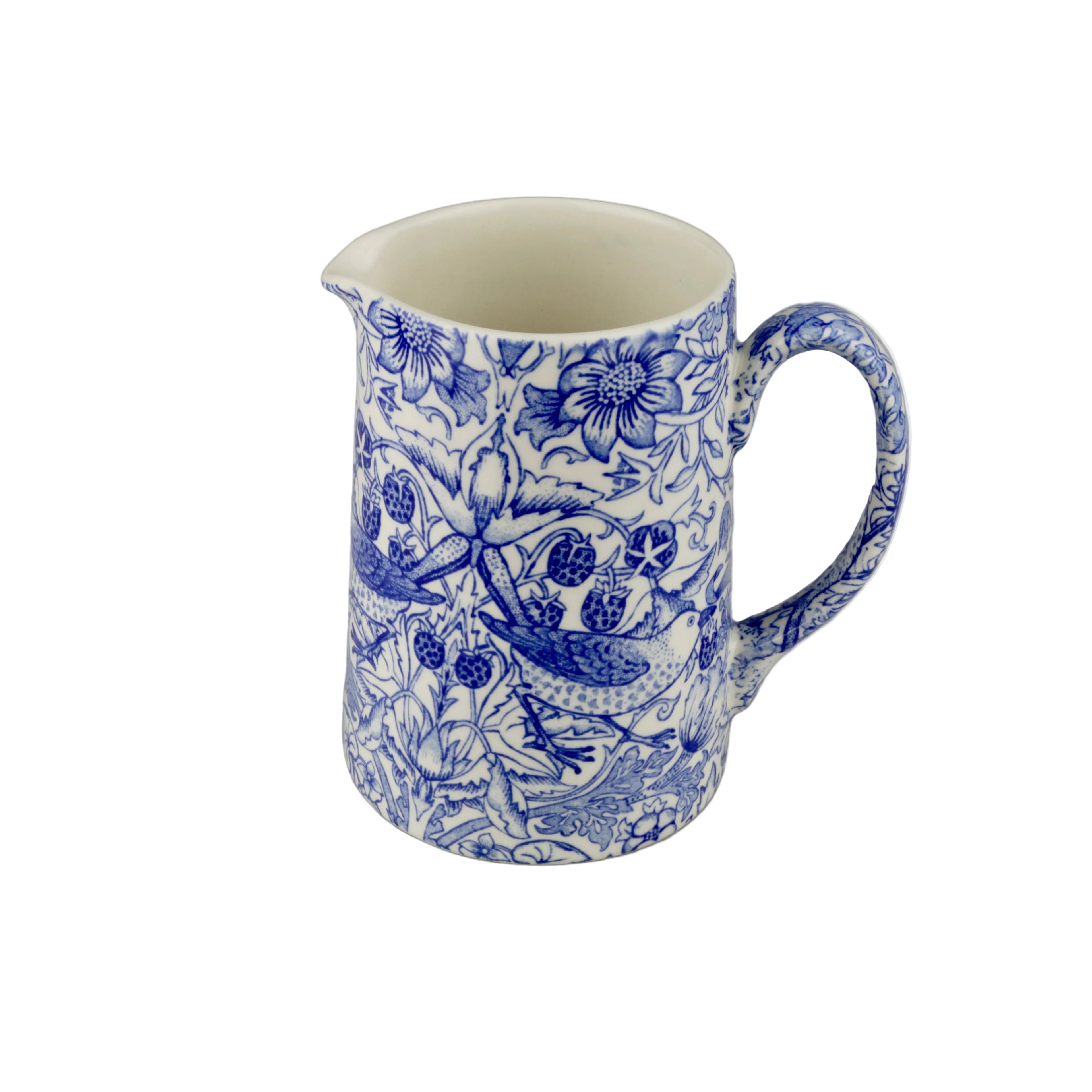 Strawberry Thief Small Tankard Jug by Burleigh – William Morris