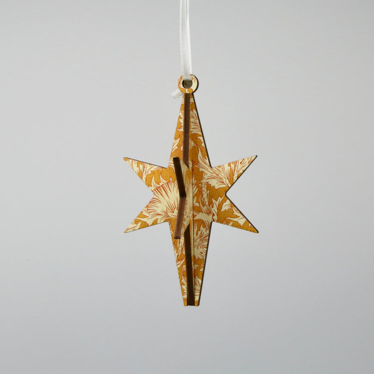 May Morris 3D Wooden Decorations
