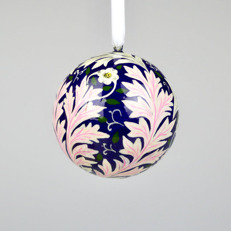 Small Hand-Painted May Morris Baubles
