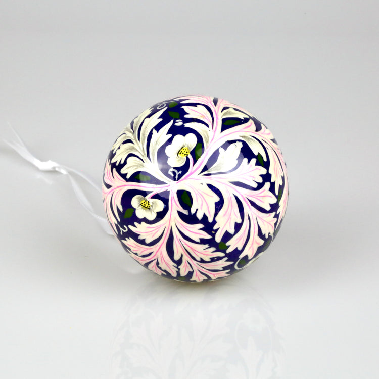 Small Hand-Painted May Morris Baubles