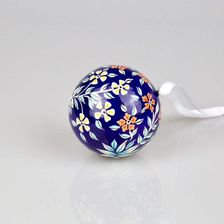 Small Hand-Painted May Morris Baubles