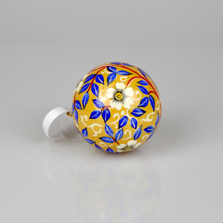 Small Hand-Painted May Morris Baubles