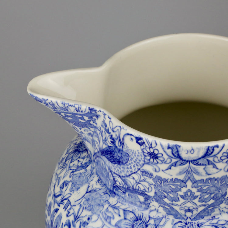 Strawberry Thief Large Etruscan Jug by Burleigh