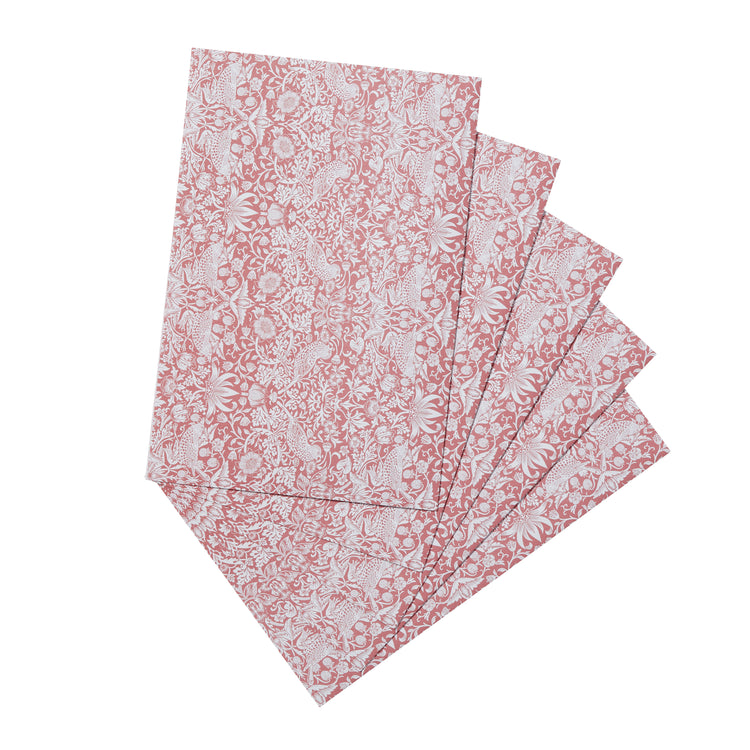 William Morris at Home Strawberry Thief Patchouli & Red Berry Scented Drawer Liners