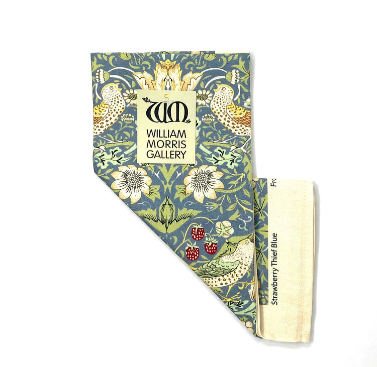Strawberry Thief Grey Tea Towel