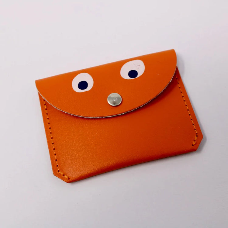 Googly Eye Leather Purse