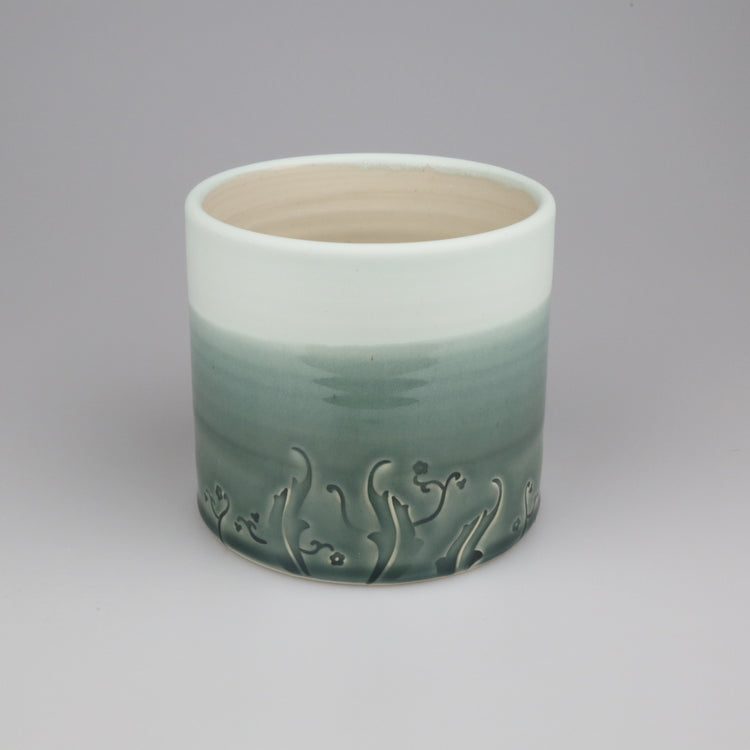 May Morris Arcadia Ceramic Planters by Emma Lacey