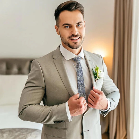 Blue Willow Bough Silk Tie