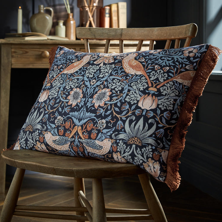 Strawberry Thief 40 x 60cm William Morris At Home Cushion