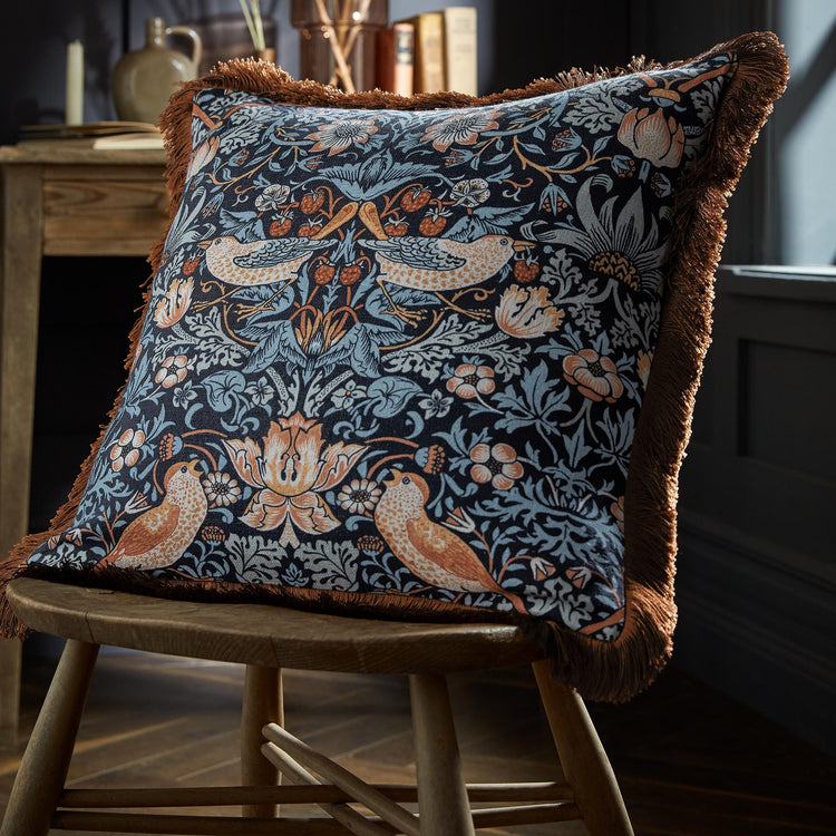 Strawberry Thief 50 x 50cm William Morris At Home Cushion