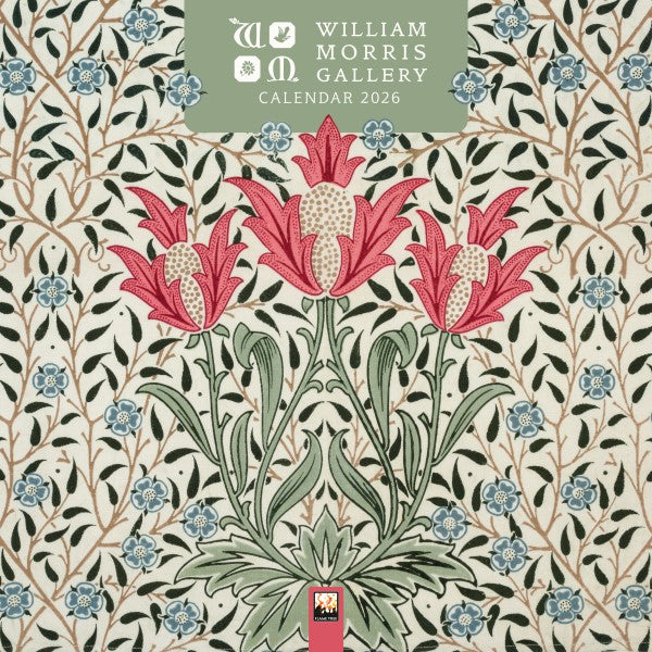 William Morris Gallery Wall Calendar 2026