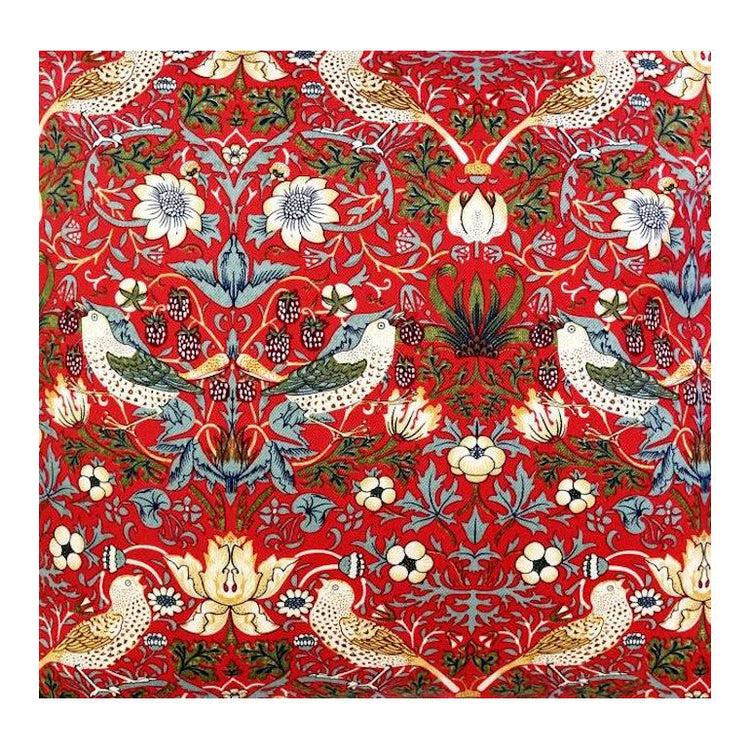 Strawberry Thief Red Napkin