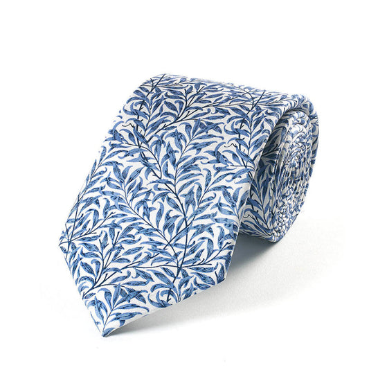Blue Willow Bough Silk Tie