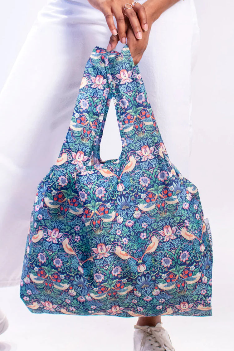 Strawberry Thief Reusable Bag