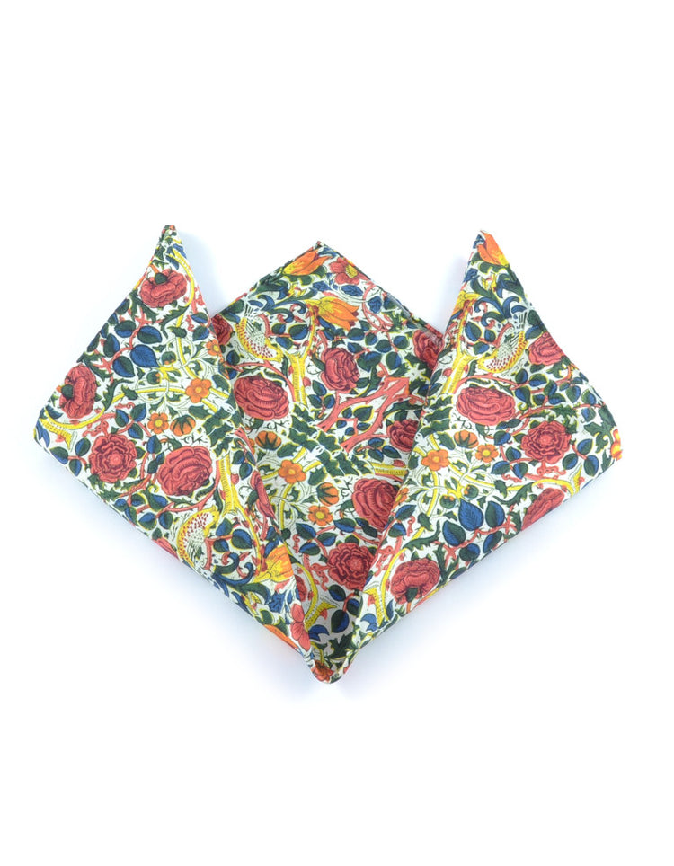 Rose Silk Pocket Square