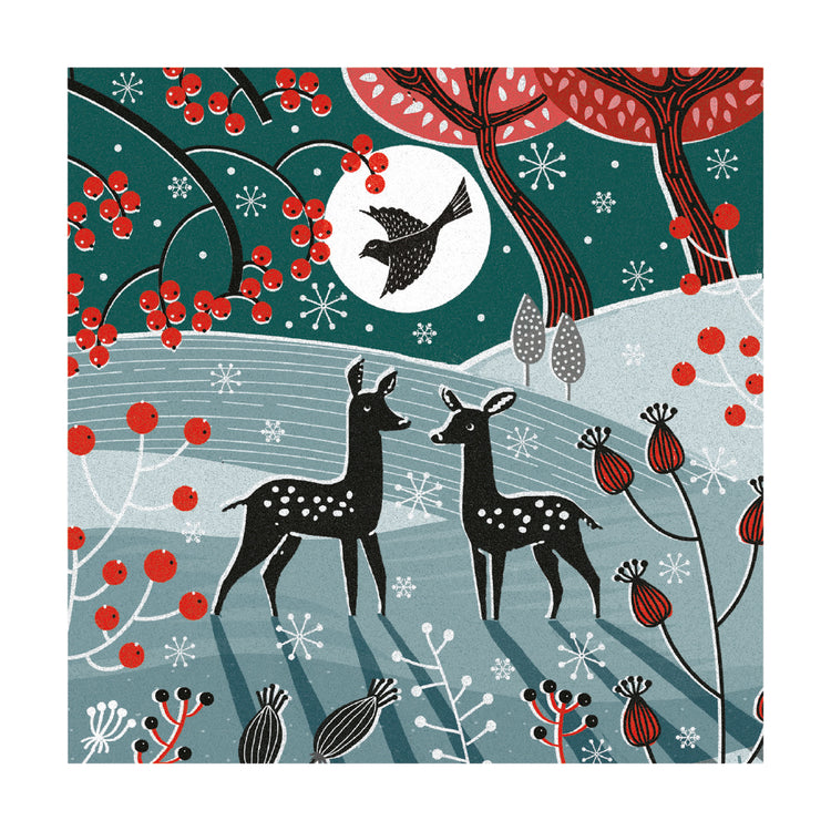 Woodland Winter Set of 8 Cards
