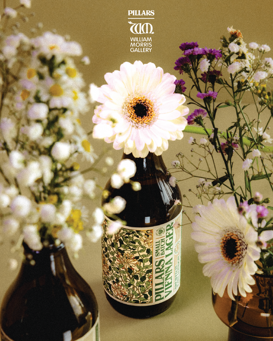 GALLERY PARTNERSHIPS | Pillars Brewery Small Batch Vienna Lager