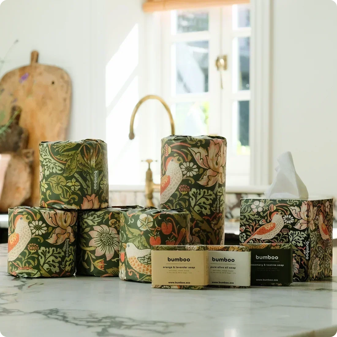 NEW GALLERY PARTNERSHIP: Bumboo Strawberry Thief Collection