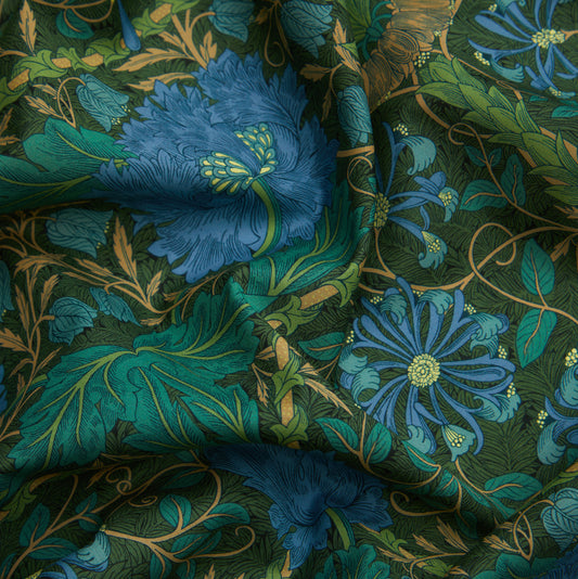 Art of Craft Liberty Fabric - Two Metres - March - Green