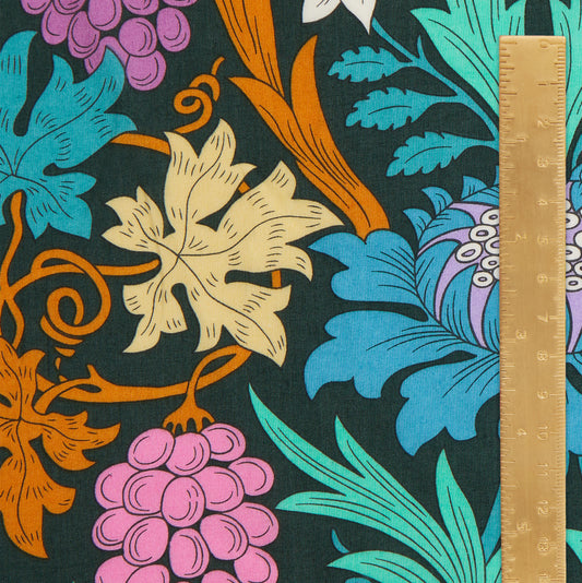Art of Craft Liberty Fabric - One Metre - Standen - Green