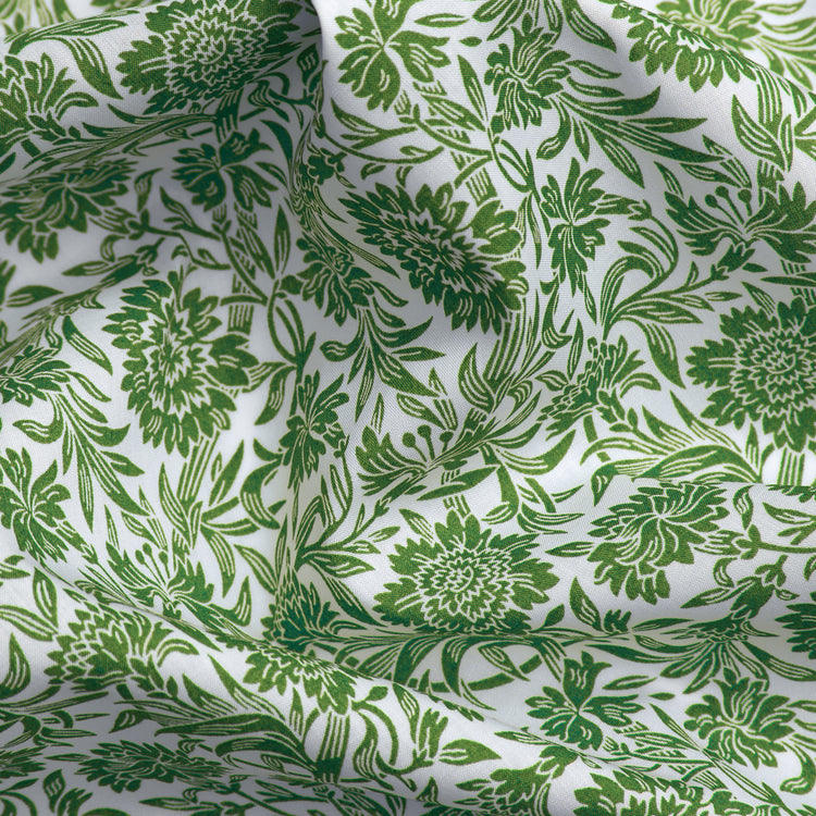 Art of Craft Liberty Fabric - One Metre - Devonshire - Green