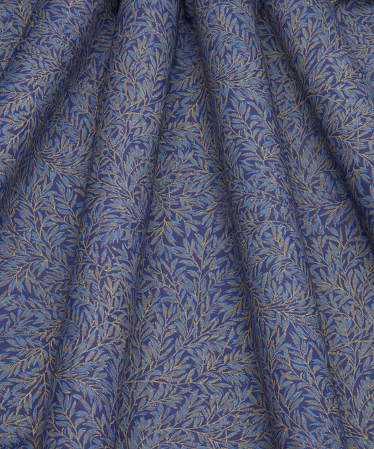 Art of Craft Liberty Fabric - One Metre - Willow Walk - Blue