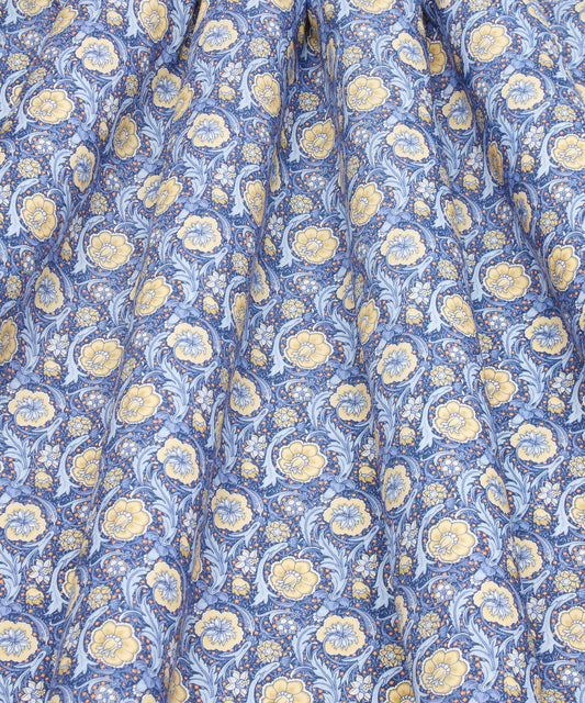 Art of Craft Liberty Fabric - One Metre - Finesse - Blue