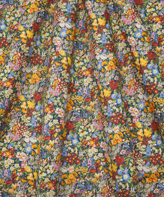 Women in Print Fabric Collection -Cottage Garden Tana Lawn Cotton- One Metre