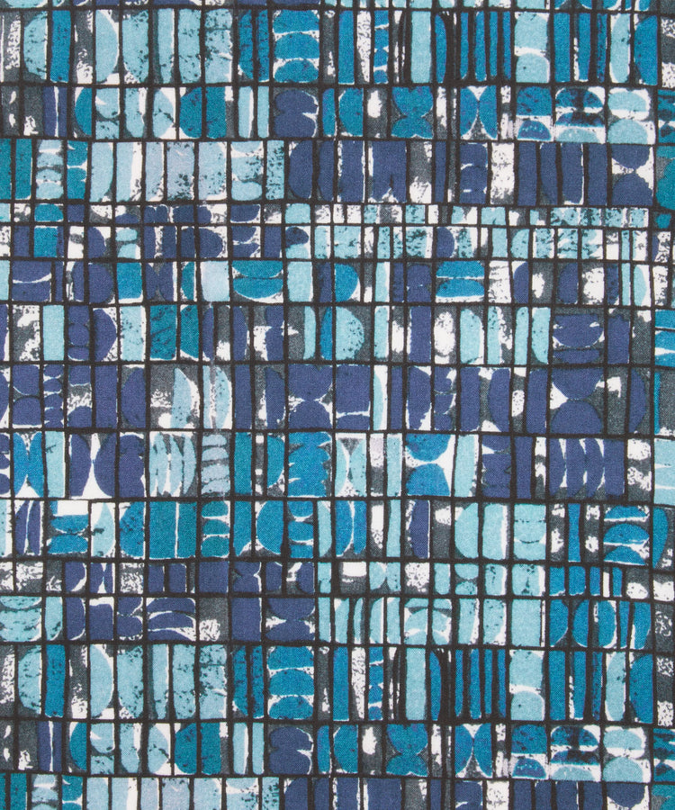 Women in Print Fabric Collection - Groag Geo Tana Lawn Cotton- One Metre