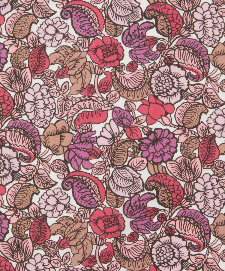 Women in Print Fabric Collection -Kientz Floral Tana Lawn Cotton- One Metre