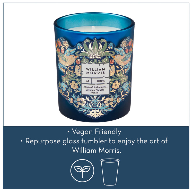 William Morris At Home Strawberry Thief Scented Candle