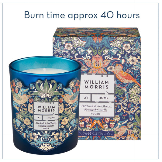 William Morris At Home Strawberry Thief Scented Candle