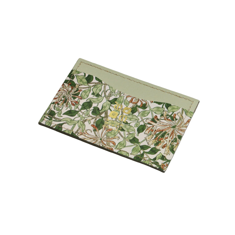 Honeysuckle Leather Slim Card Holder